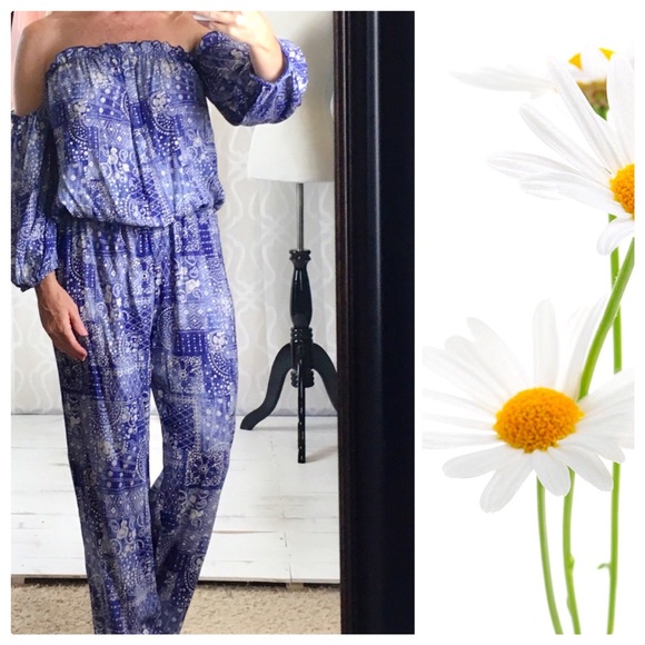 *CLEARANCE* Starry Night Jumpsuit - Picture 6 of 8